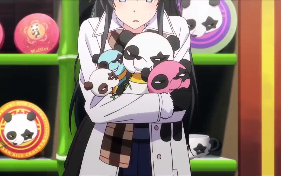 还是双马尾的雪乃好看
