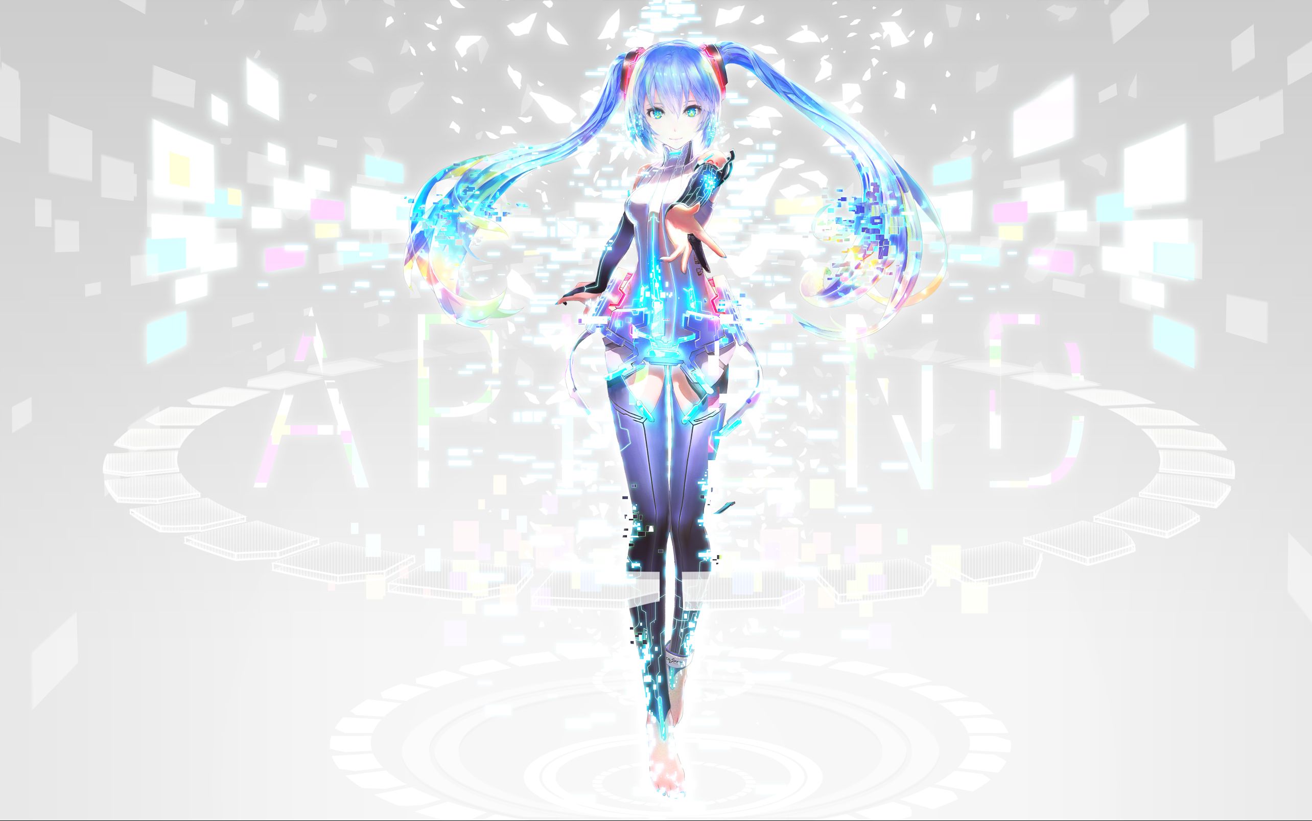 七彩初音_哔哩哔哩 (゜-゜)つロ 干杯~-bilibili