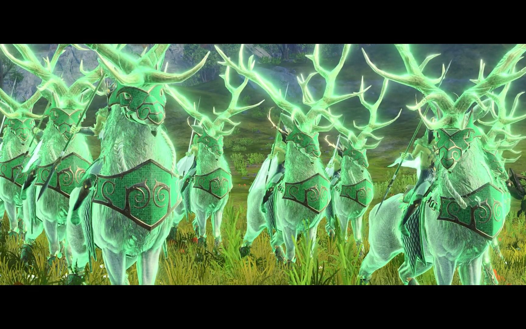 战锤3全面战争电影视频:诺斯卡野战木精灵