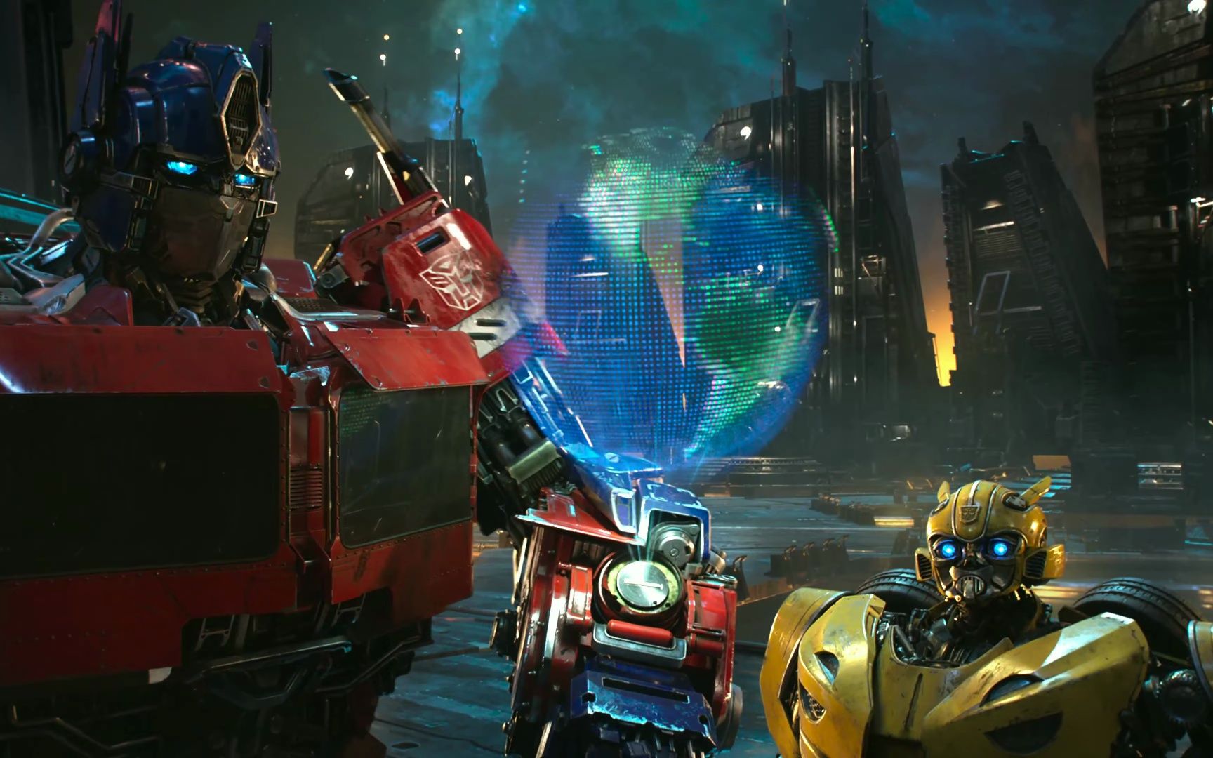 【4k60fps】变形金刚 赛博坦之战 bumblebee(2018) the cybertronian