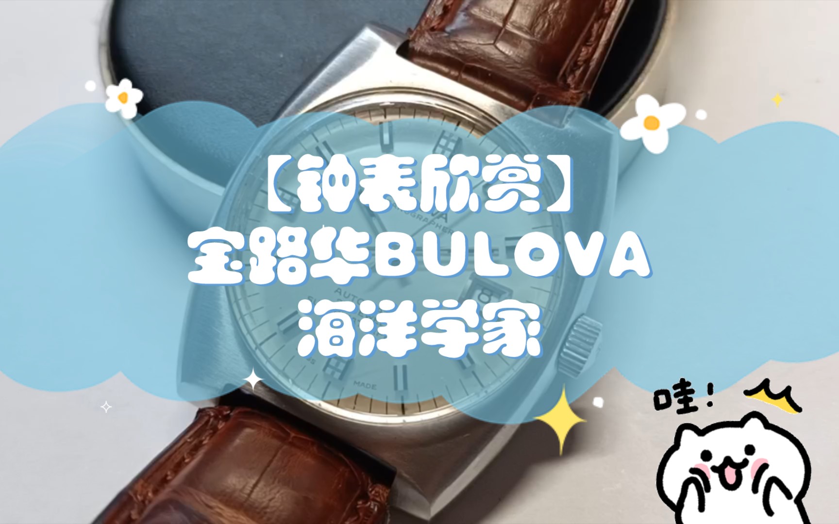 【钟表欣赏】宝路华BULOVA海洋学家哔哩哔哩bilibili