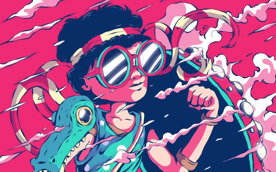 【油管搬运】ai制作的人物矢量插画,插画设计,涂鸦插画