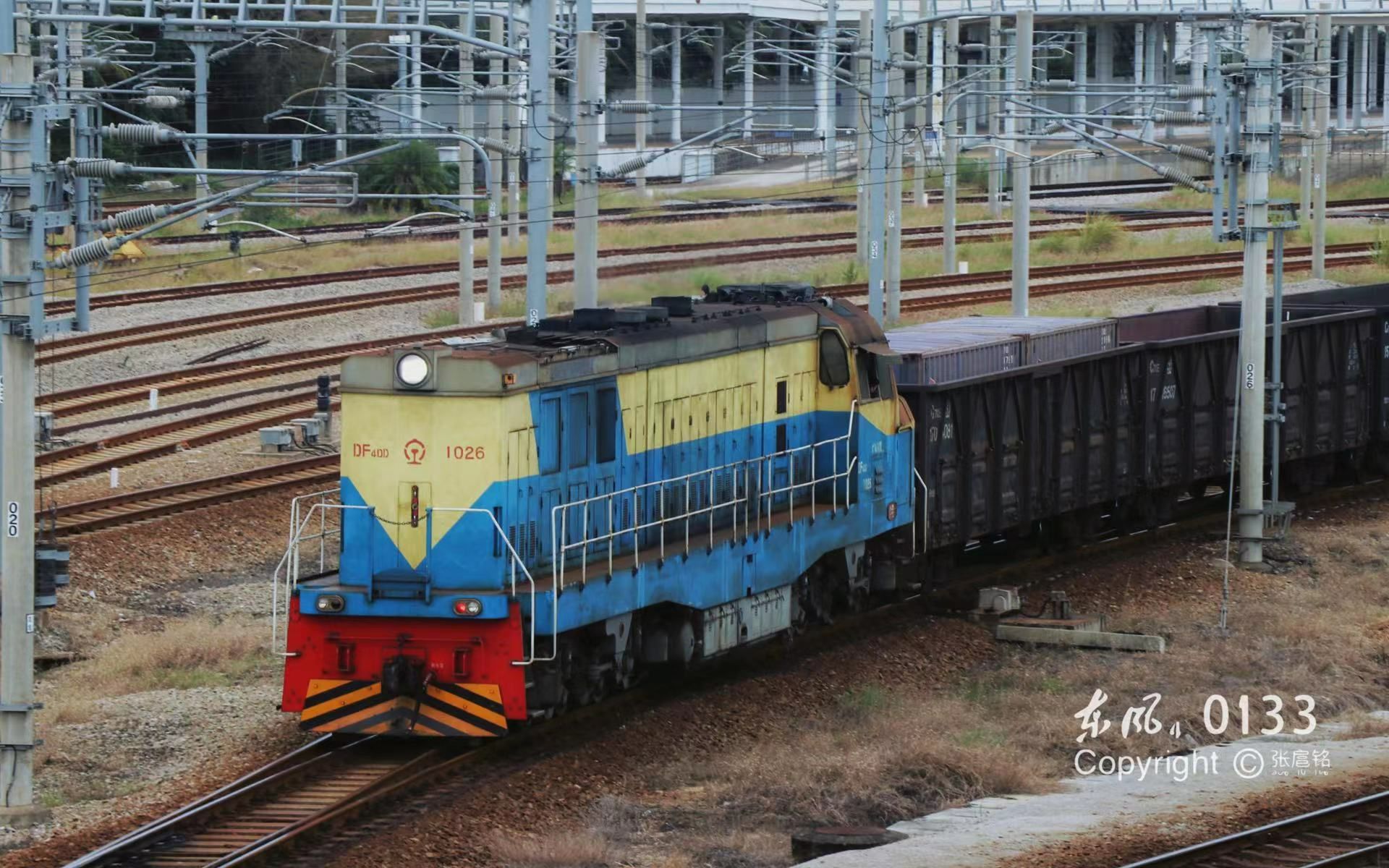 11月5日海口站北侧粤海铁路记录