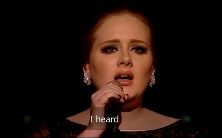 阿黛尔Adele 《someone like you》2011高清哔哩哔哩bilibili