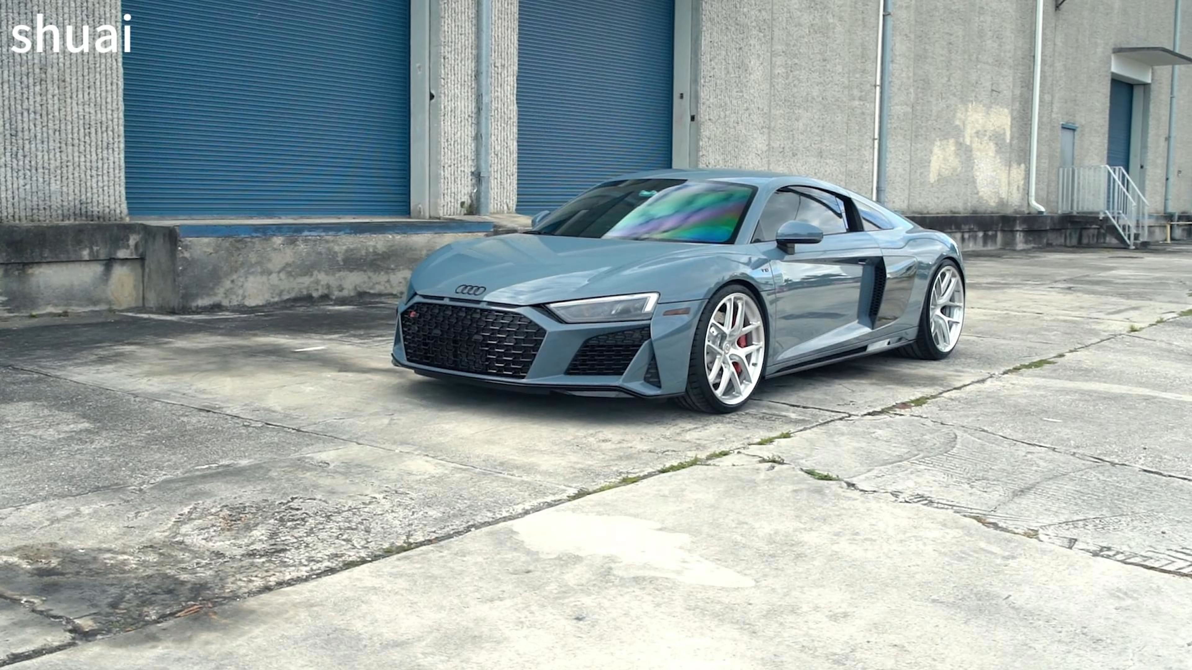 奥迪rs7改装hre锻造轮毂