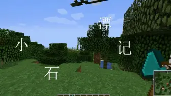 用我的世界的方式打开小石潭记