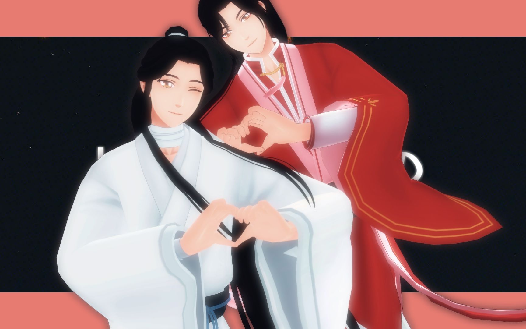 【天官赐福 魔道祖师mmd/生贺】hb to 闲玥訬 (恋爱循环)(恋爱サーキ