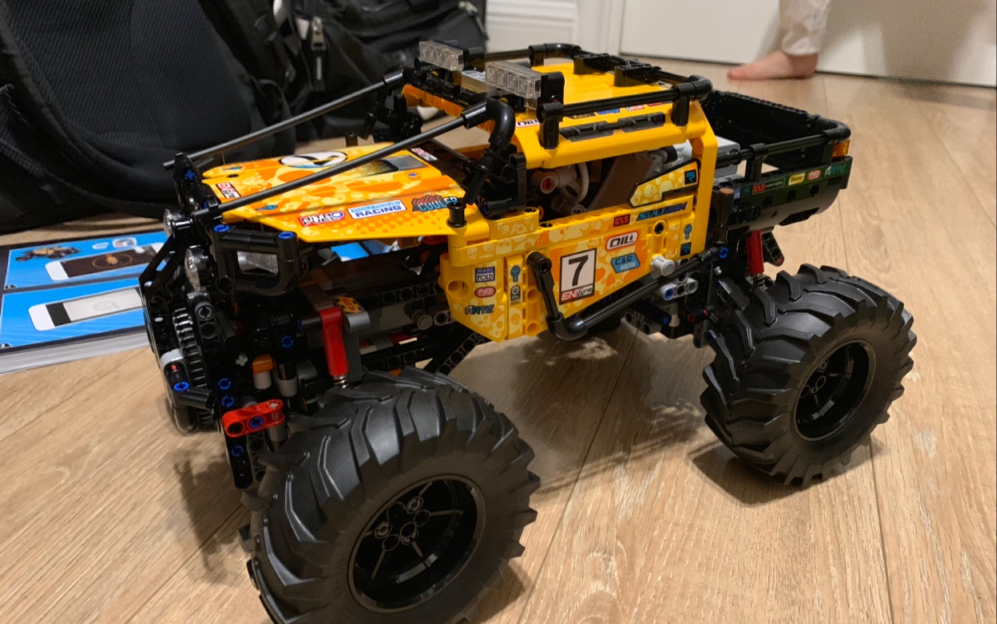 乐高42099拼装视频