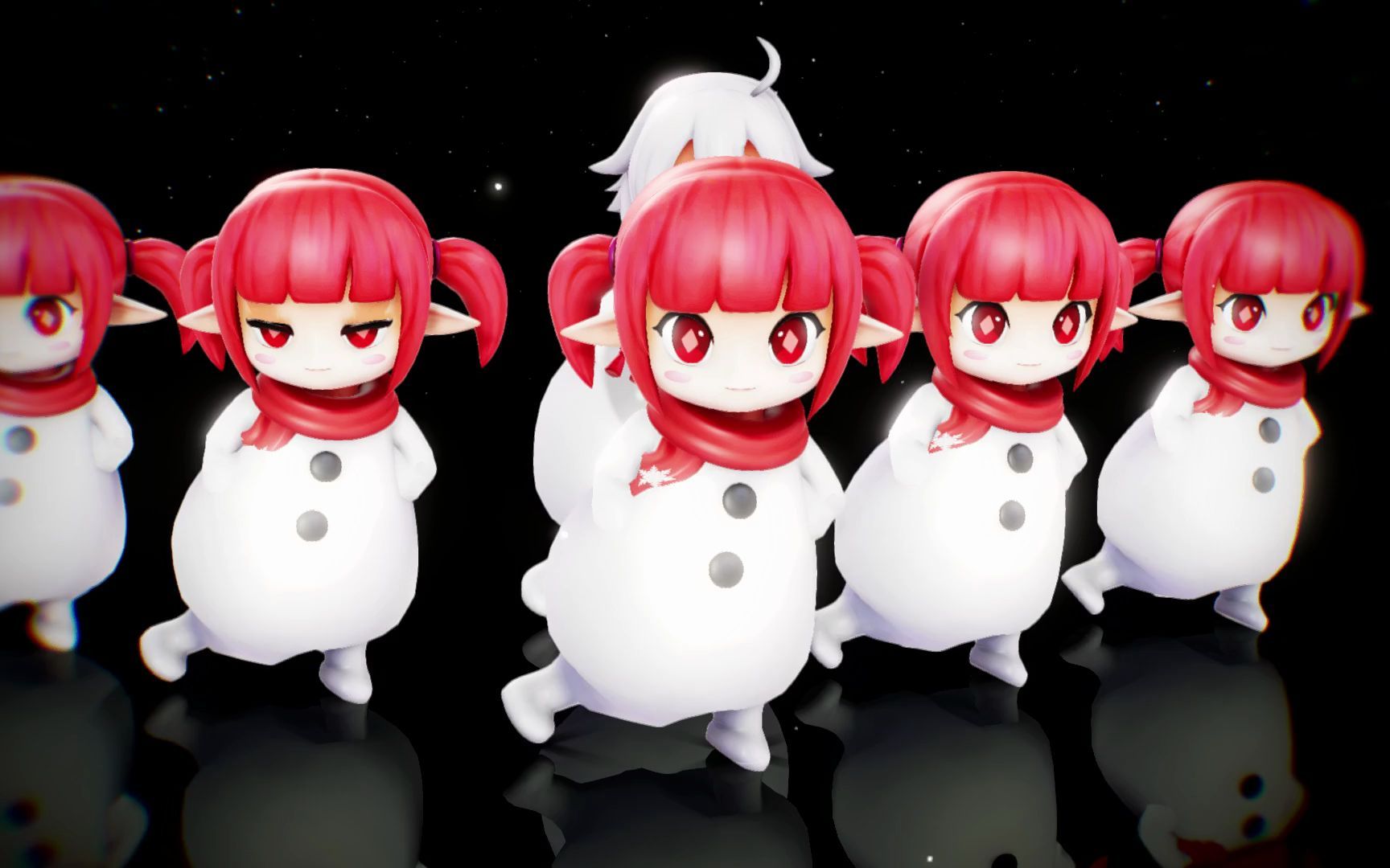 【dnf】萌萌魔界人和死肥鯮怒跳猛男版新宝岛