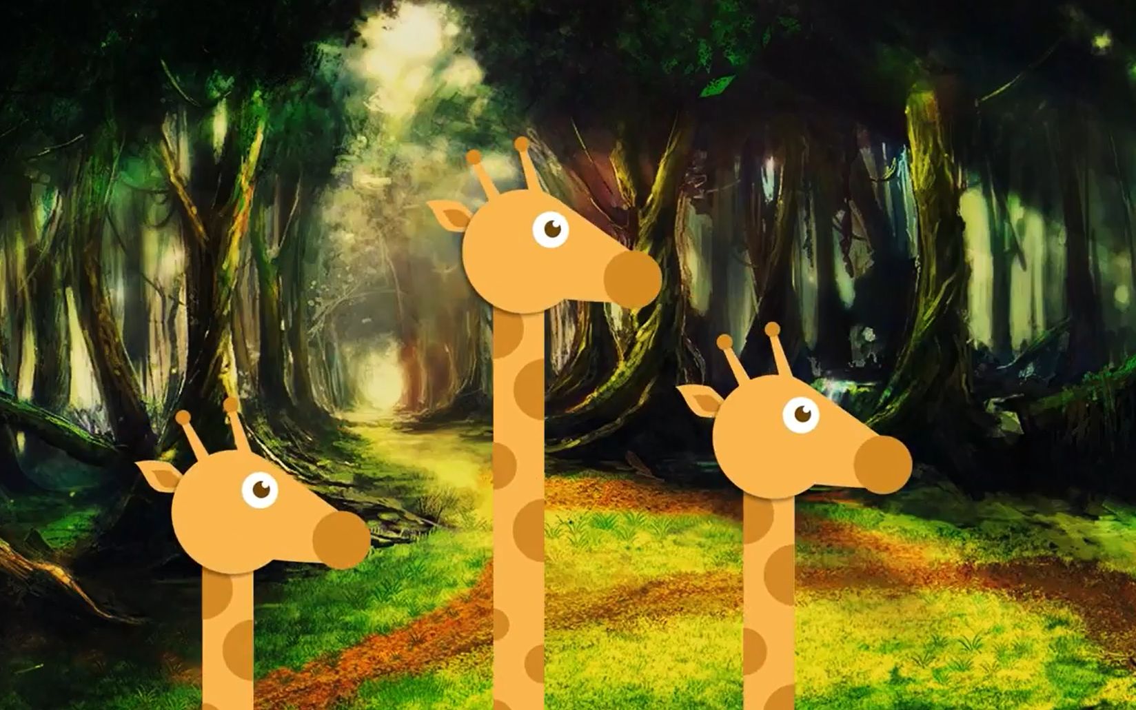 太可爱了吧ppt竟然可以做长颈鹿小动画ppt动画教程powerpoint