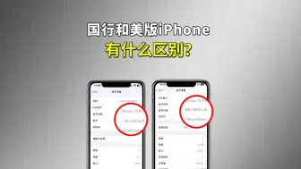 Download Video: 国行和美版的苹果手机有什么区别？一分钟让你明白，补齐你的知识盲区！！ #苹果手机 #美版iPhone #iPhone