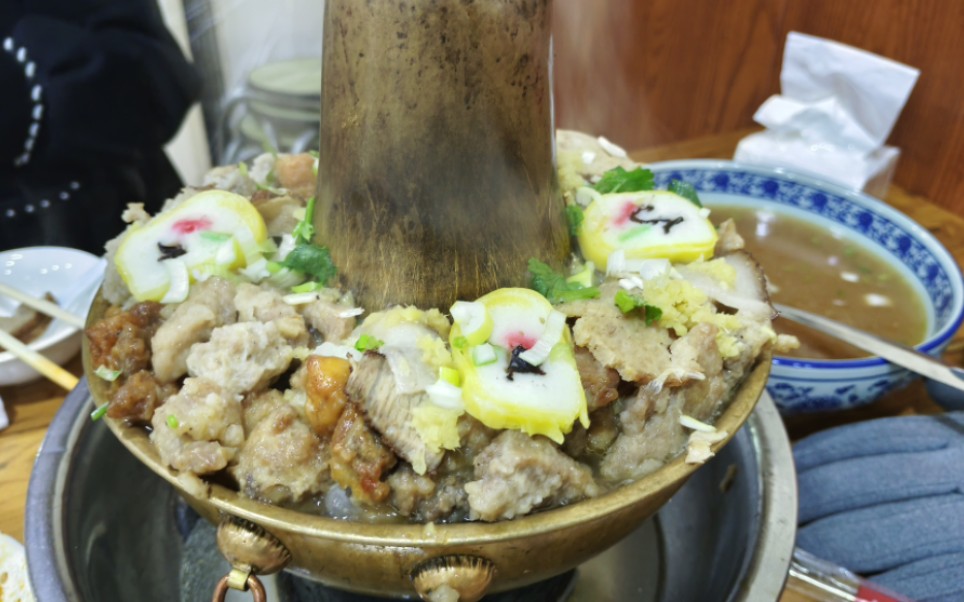 最爱吃绛州铜火锅再配上瓤菜
