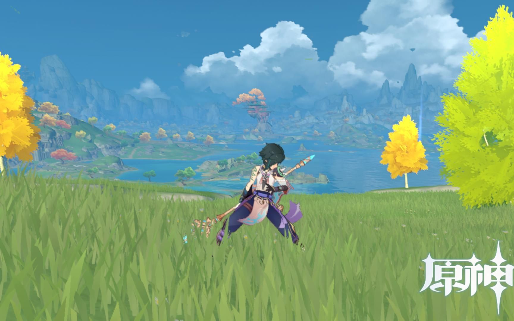 普通玩家用天空之脊的表现_原神_攻略