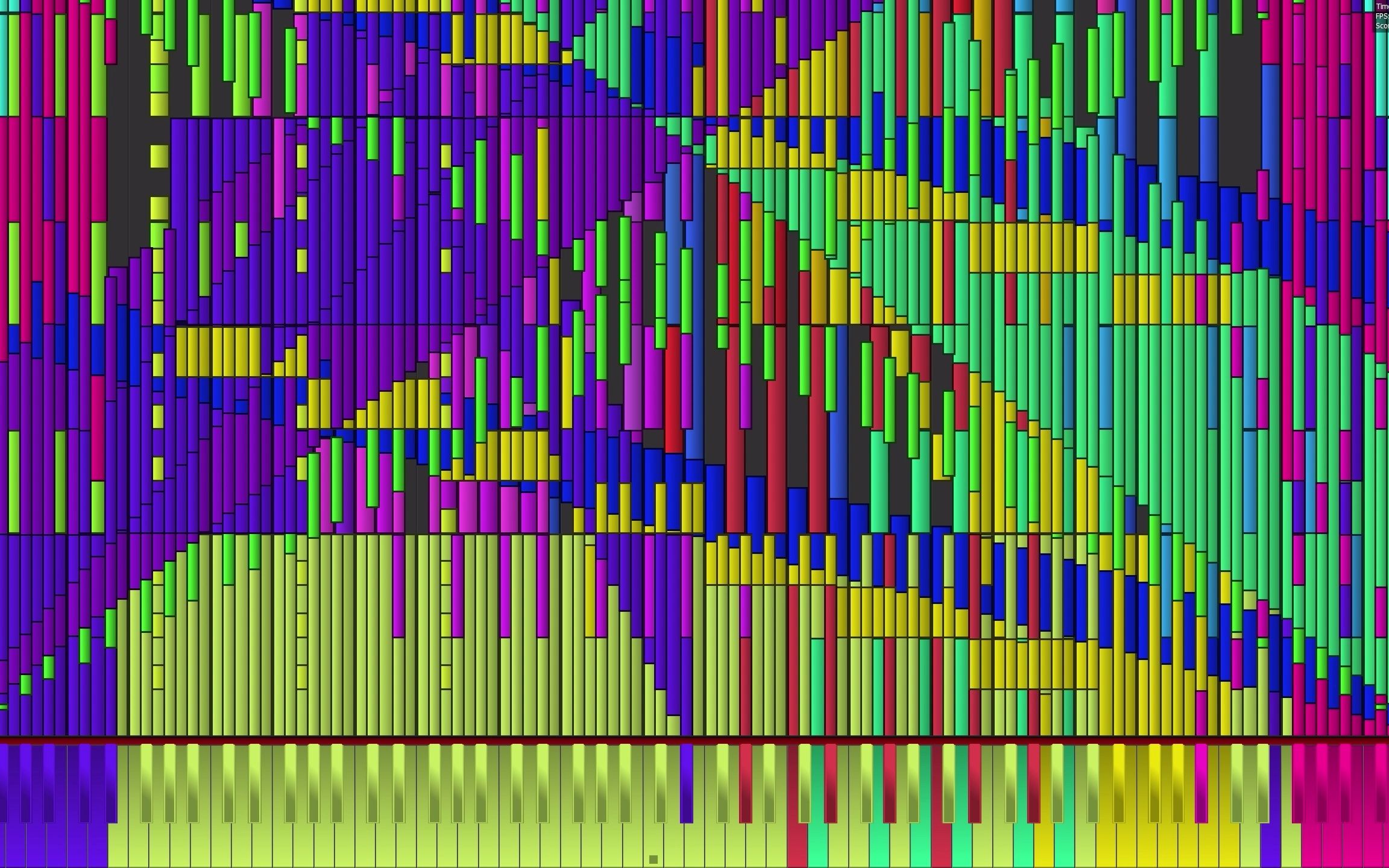 [图]【Black MIDI/黑乐谱】千本樱、Senbonzakura【33.4万】