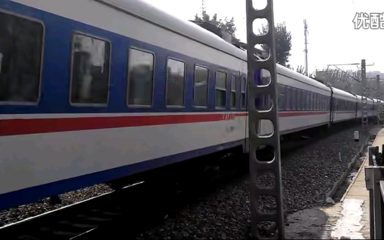 【转载】ss9g牵引原色25k t40次列车 齐齐哈尔-北京