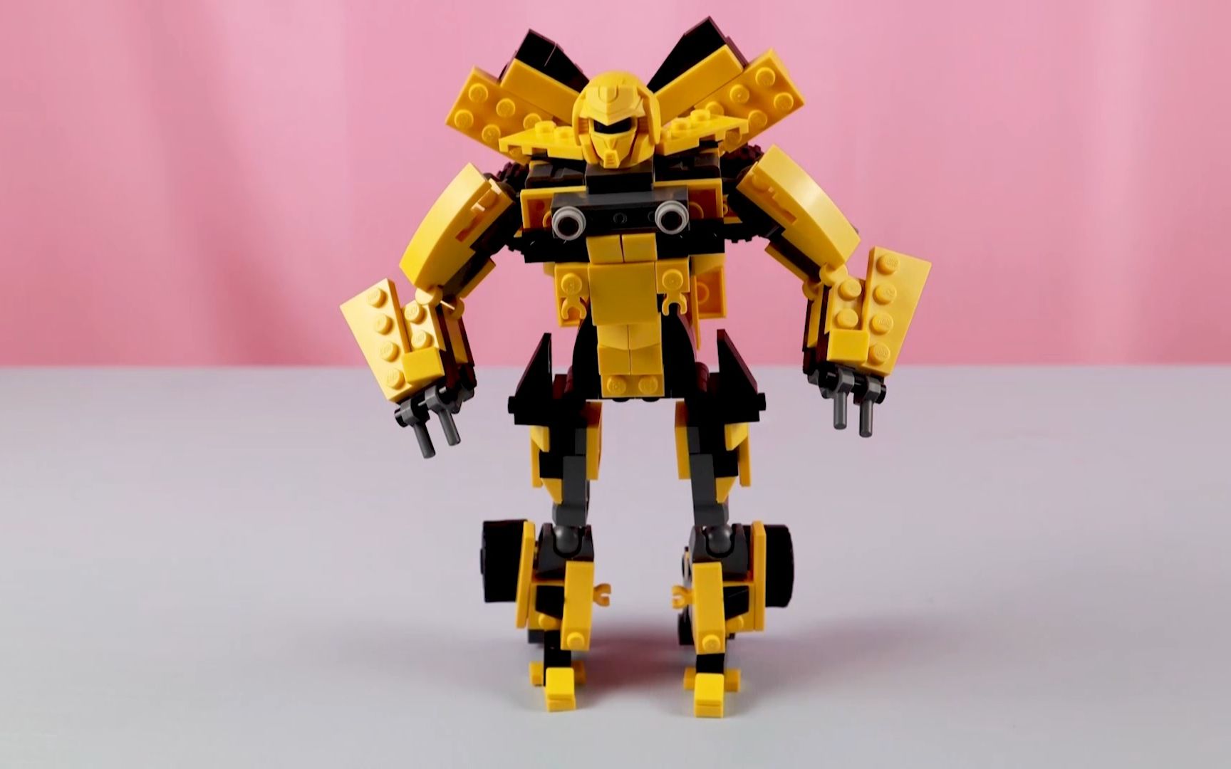 超酷的大黄蜂积木玩具小朋友的最爱