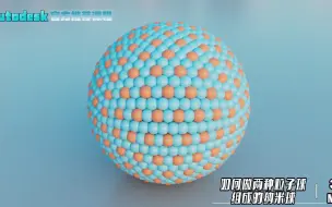 Download Video: 【SCI科研制图教程】如何用3dsmax制作两种粒子球组成的纳米球（3Dmax软件）