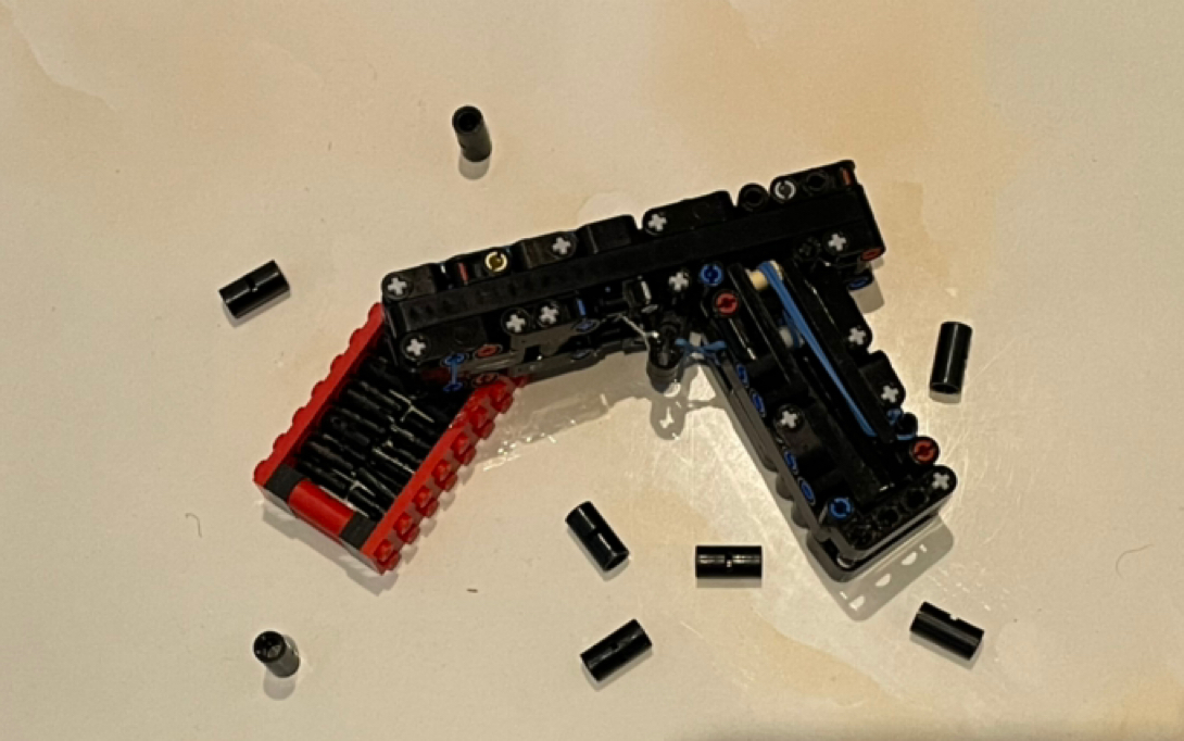 活动  【乐高枪/原创】乐高迷你手枪-衣袖杀手