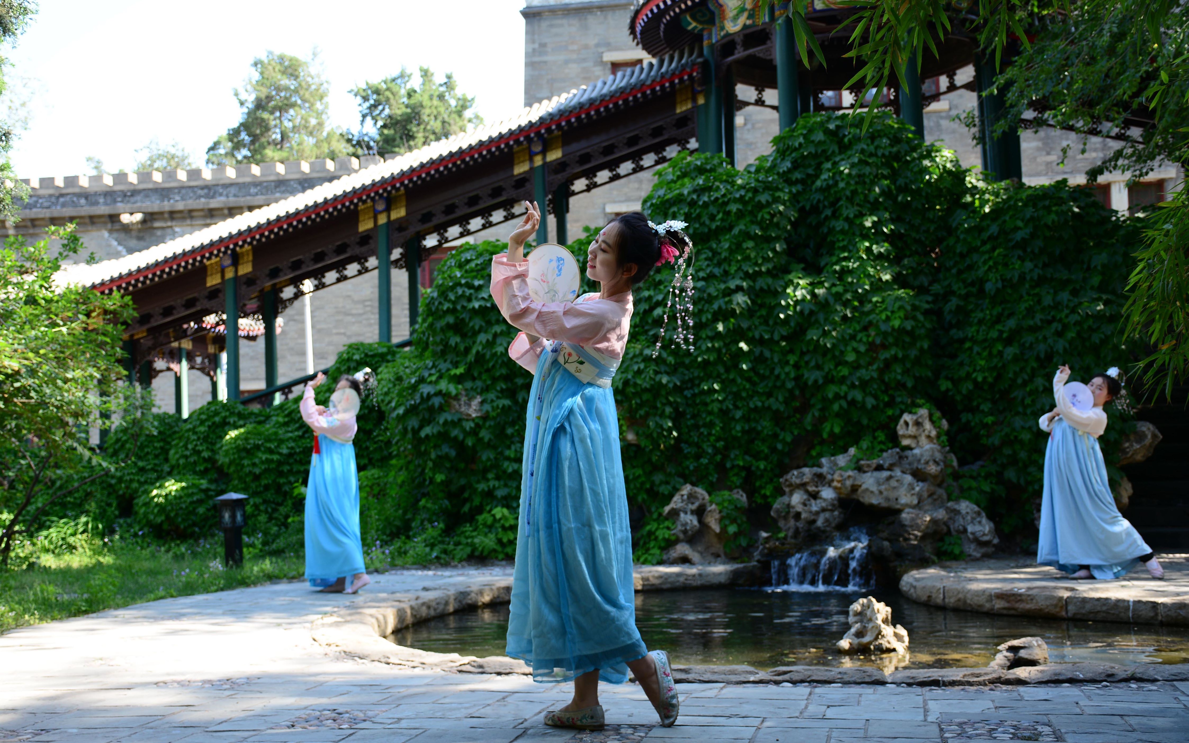 [北师大华章汉服社]美人醉 原创编舞 团扇舞 古典舞 古风舞