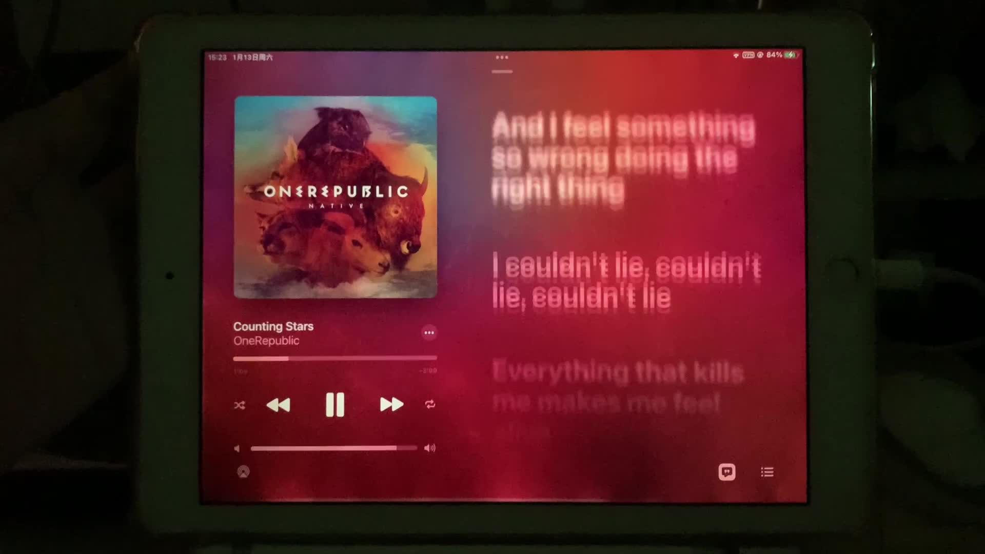 onerepublic 廣州場!輪到我用這個轉場了|counting stars