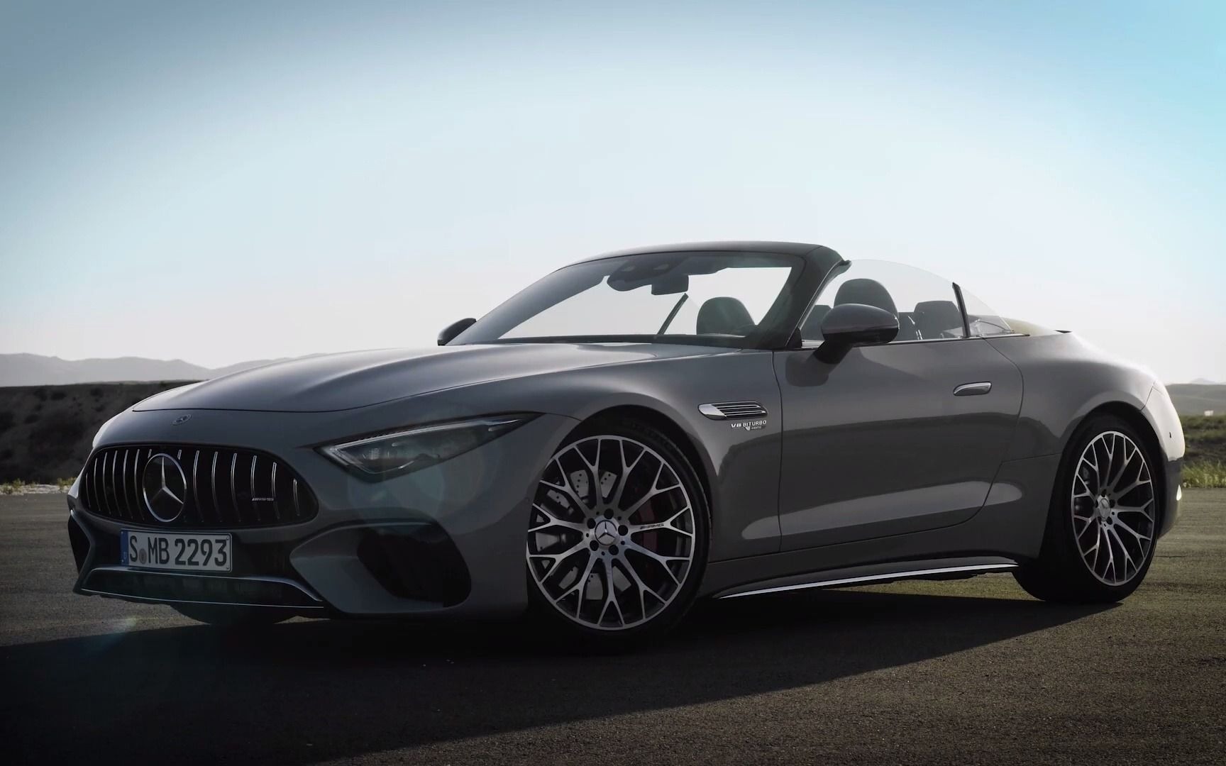 2022奔驰amgsl63全新内外细节