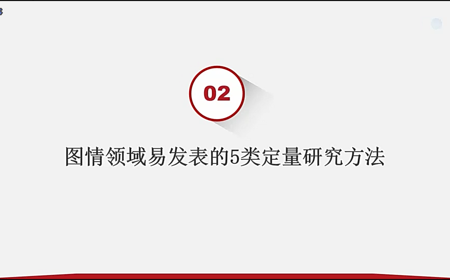 人文社科易发表的5大类量化研究方法—图书情报领域C刊中应用最多量化研究方法哔哩哔哩bilibili