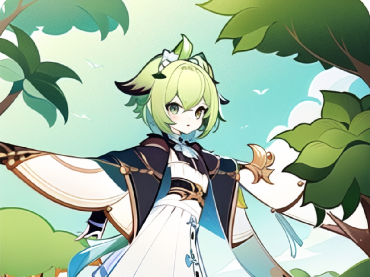 小甜姜姜维喵的专属七圣召唤卡牌!get!