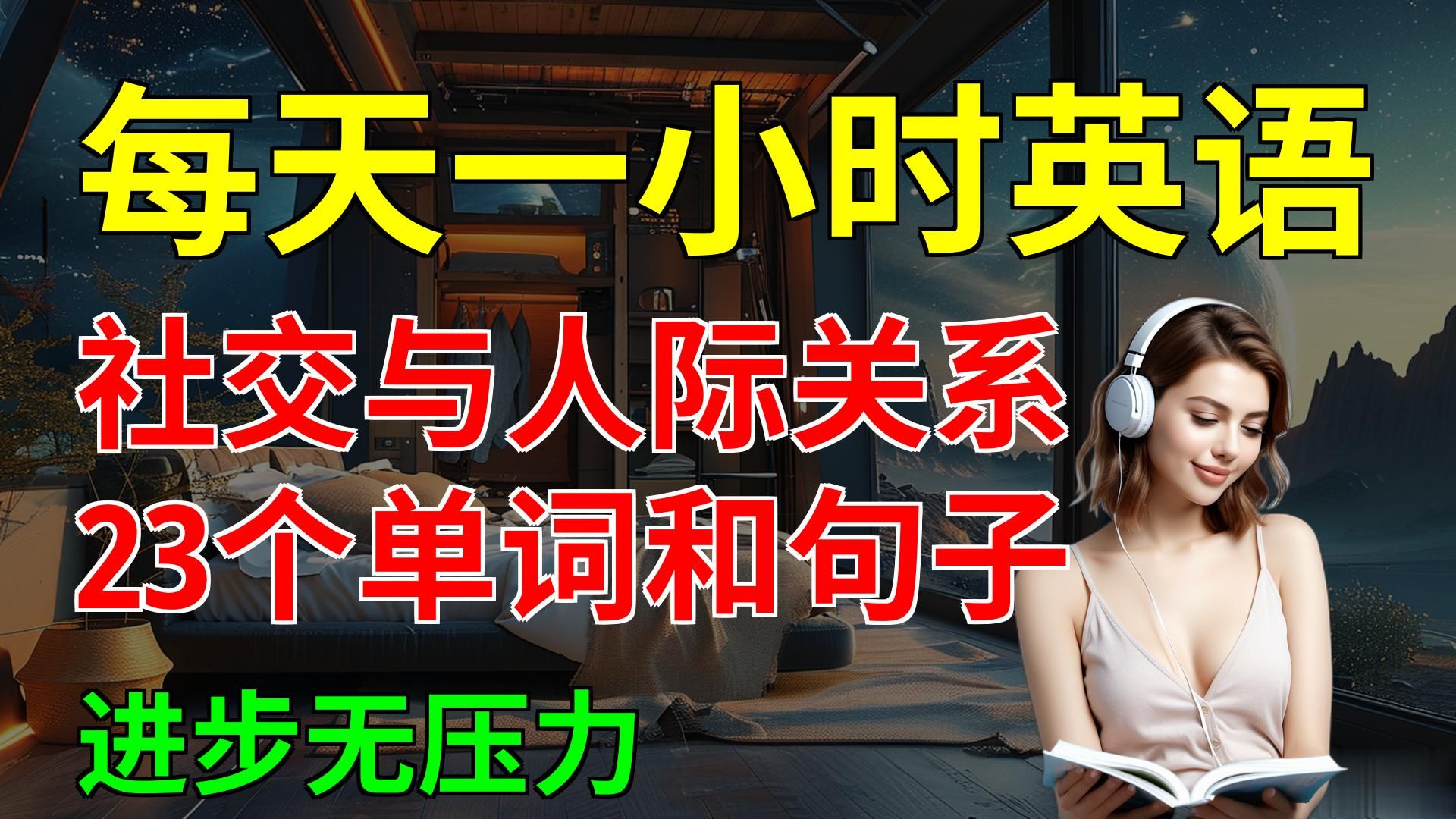 初学者马上能用的, 社交与人际关系, 23个单词和句子, 进步无压力|零基础英语|英语学习|【嗨学英语】哔哩哔哩bilibili