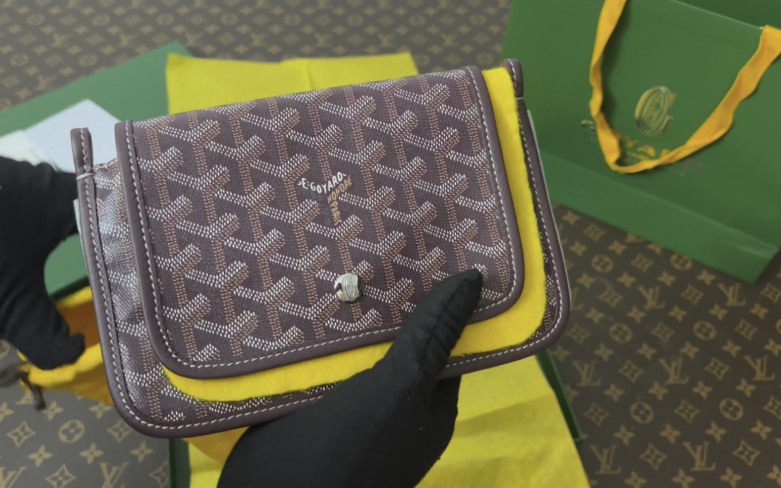 goyard戈雅女包plumet信封包真的很漂亮