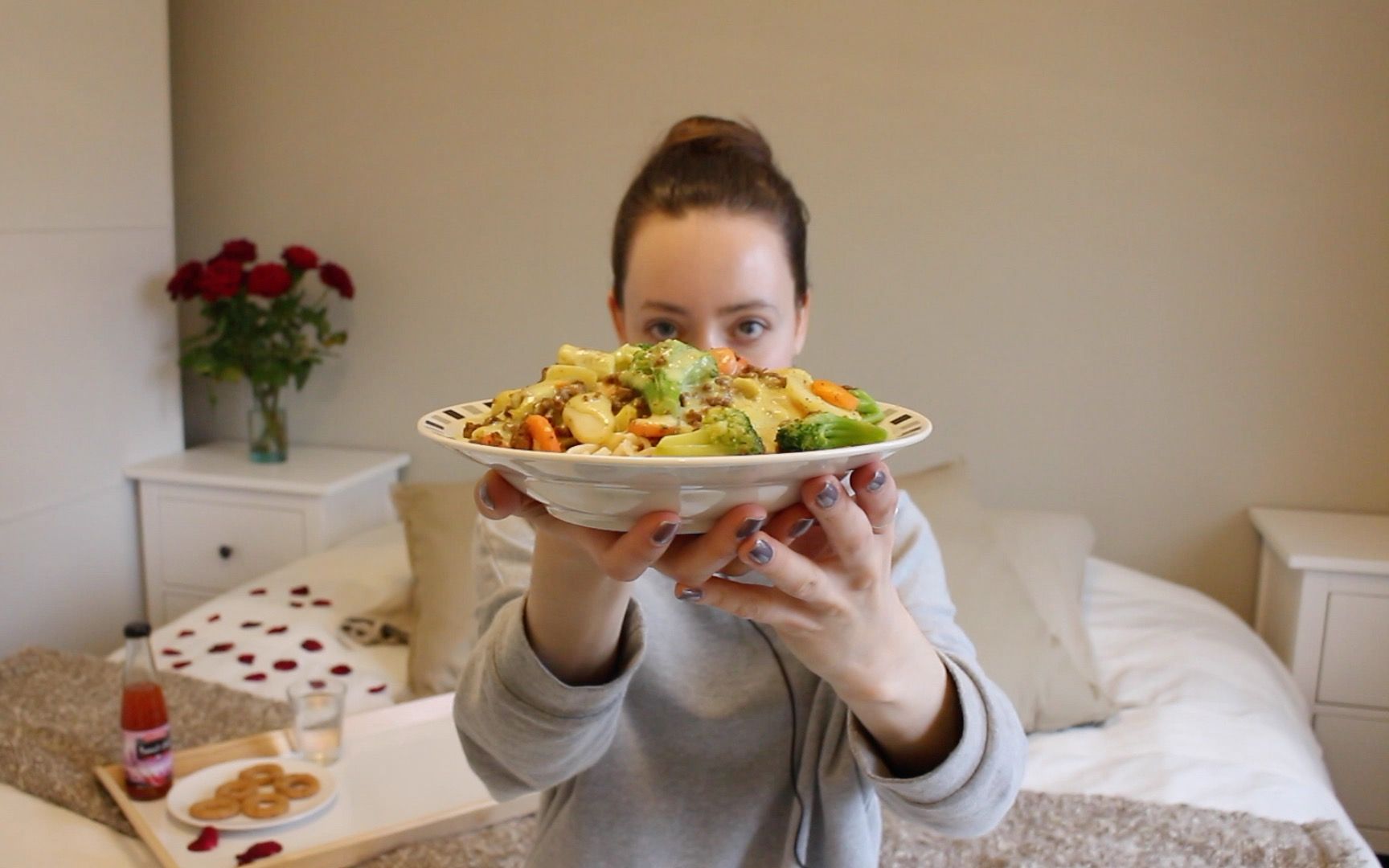 ASMR Eating Sounds Curry Noodle Wok