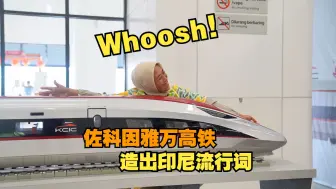 Tải video: Whoosh！雅万高铁造出印尼流行词，民众把名字玩出花