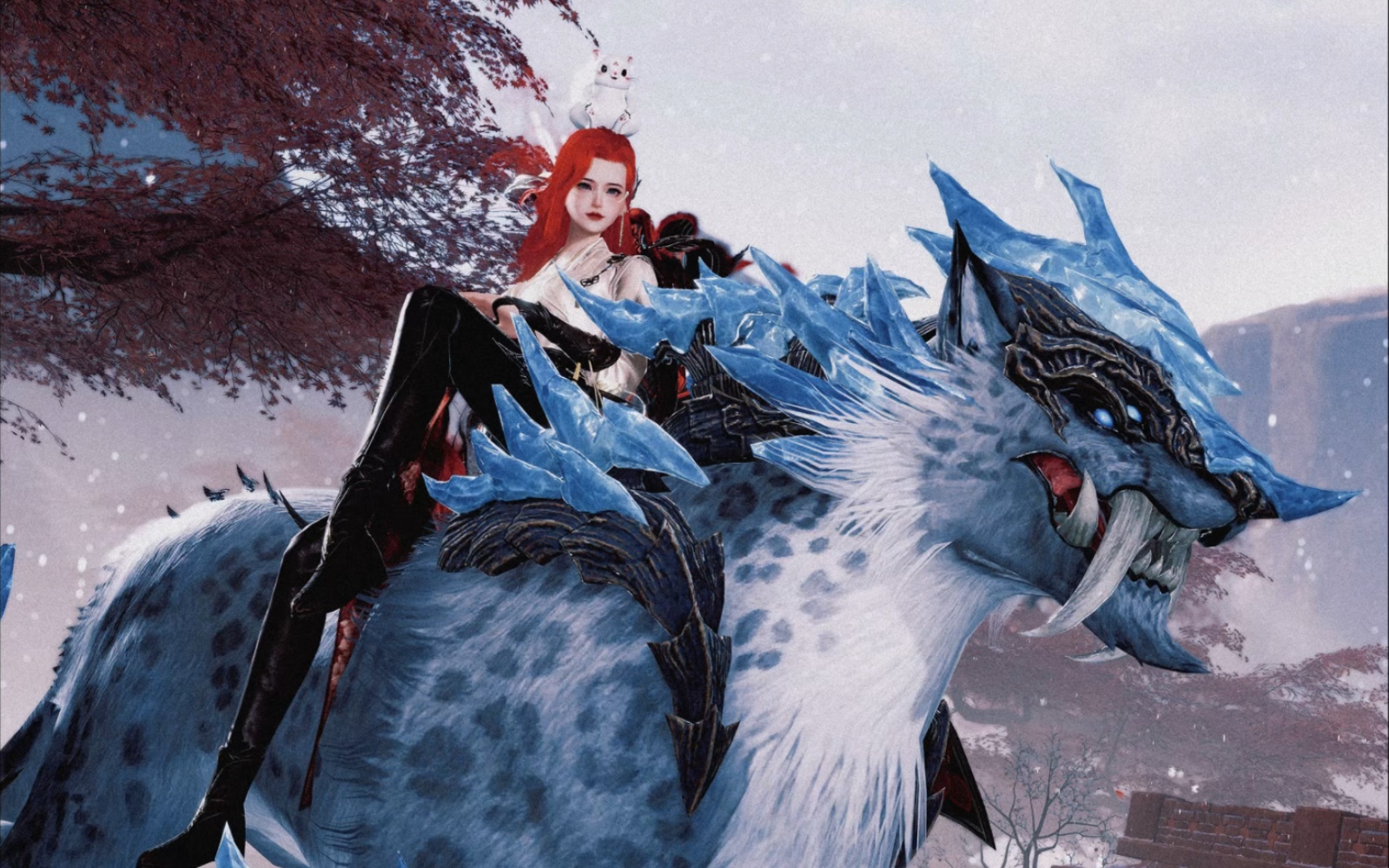 剑网三新奇遇空谷回音奇趣坐骑天地外实机展示