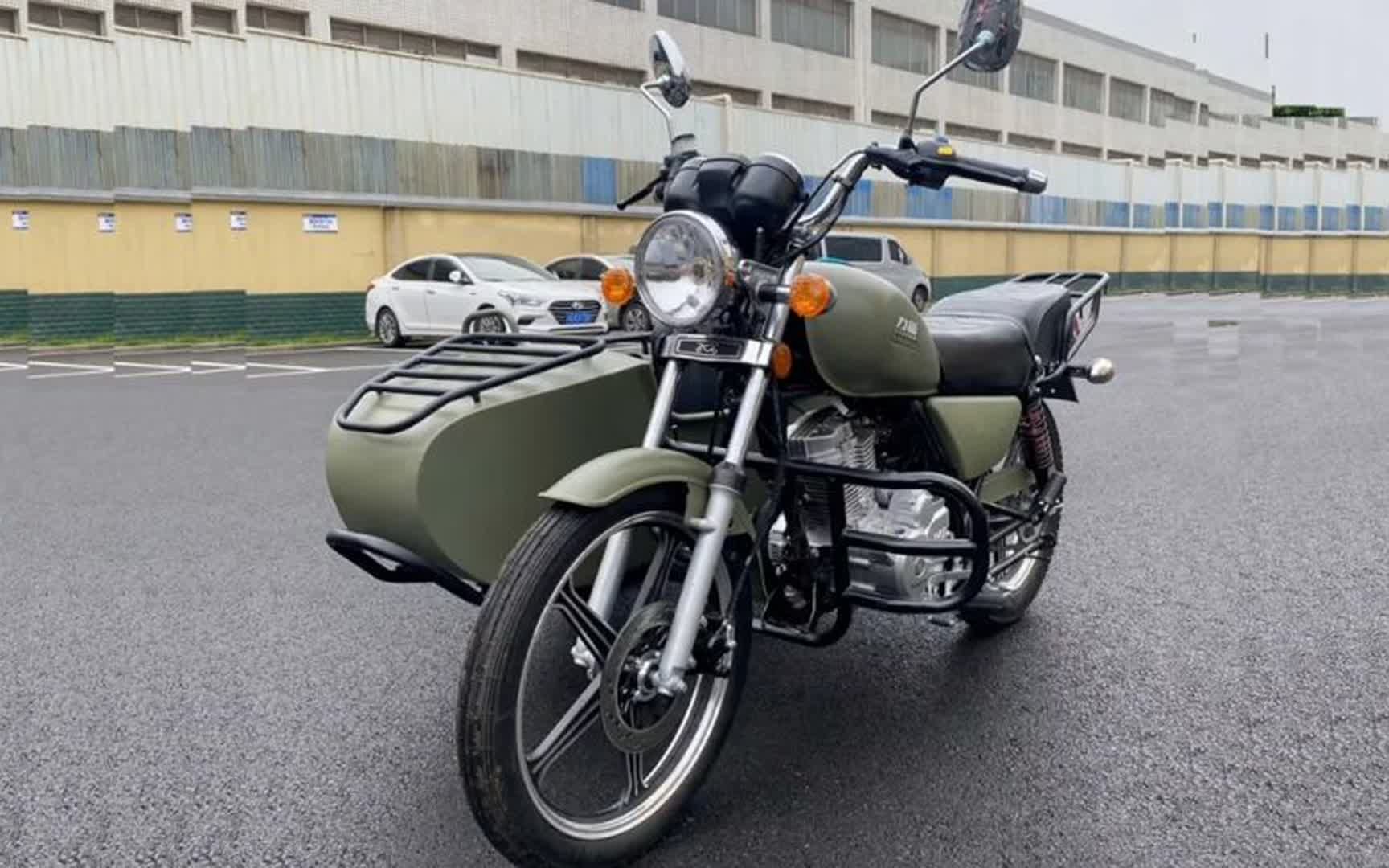 力箭jl200b,复古造型,它可能是目前为止最便宜的边三轮!