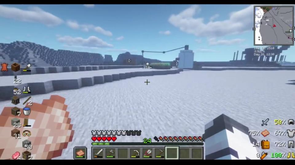 我的世界create101整合包day26疣猪兽真讨厌