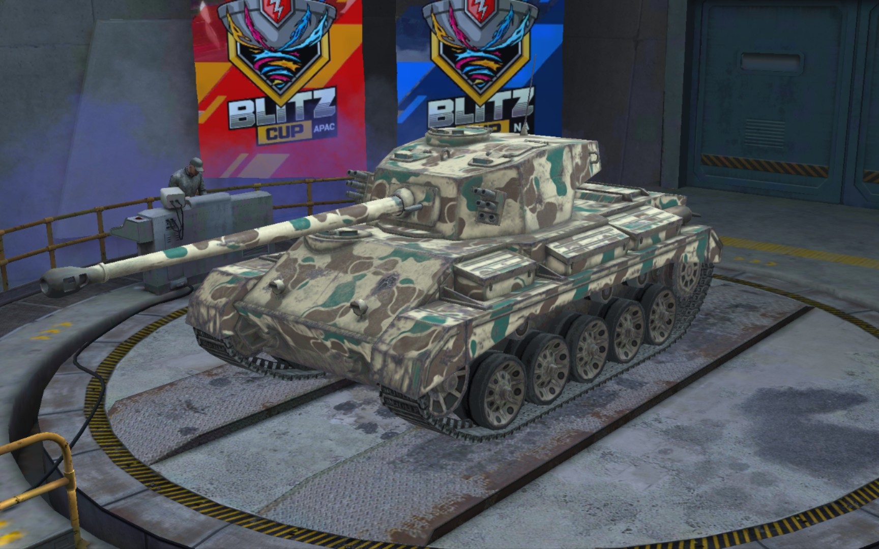 (坦克世界闪击战)英系轻坦线无弱车,fv301转败为胜