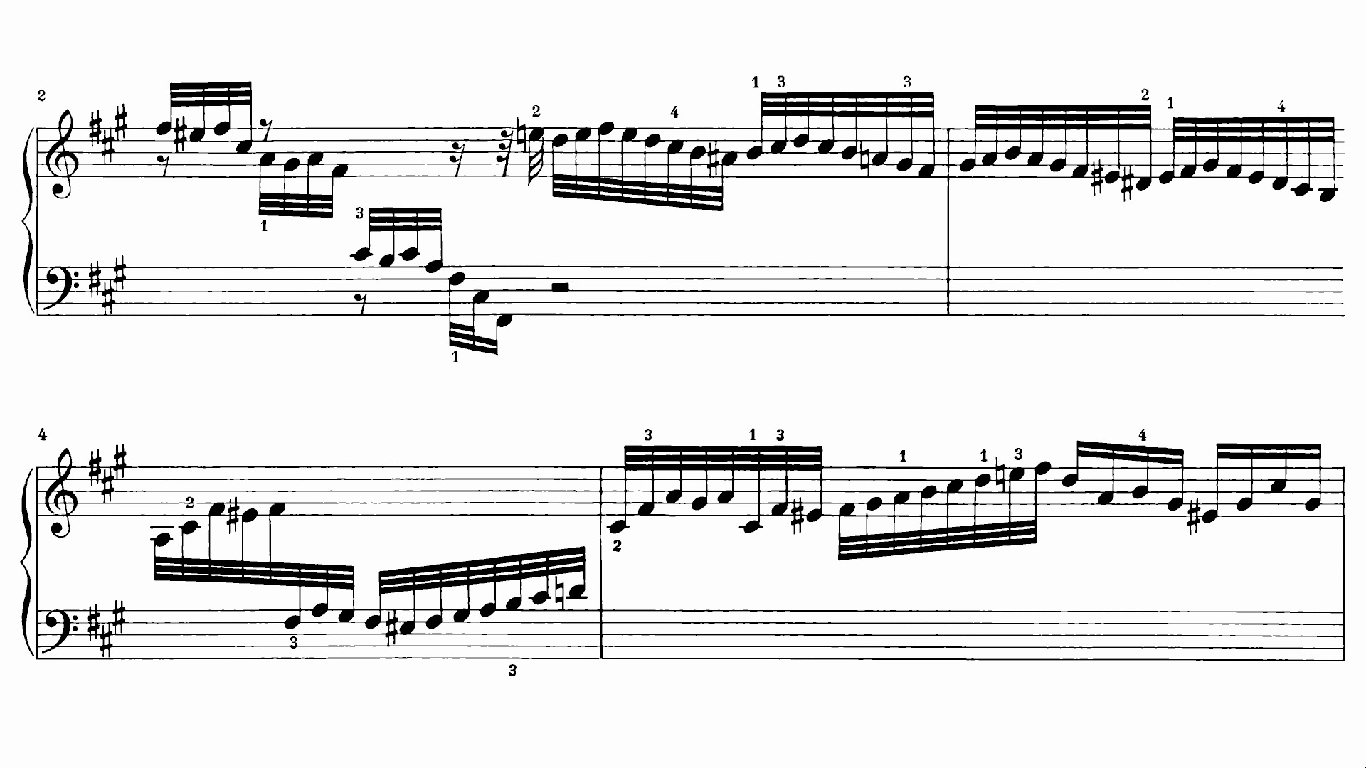 【羽管键琴】巴赫 - 升f小调托卡塔 bwv 910(1712)