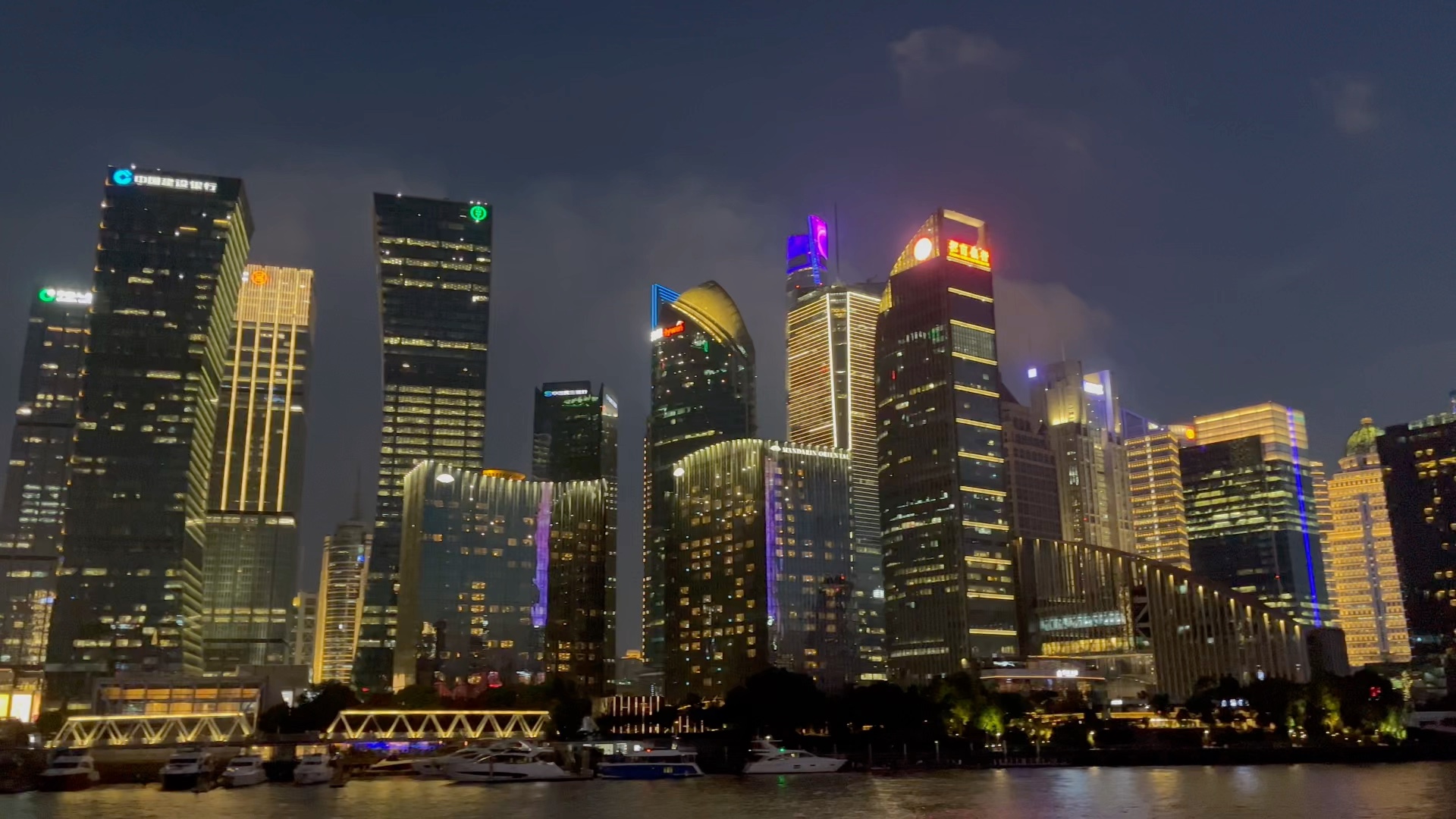 【4k60帧】7月5日晚上海外滩