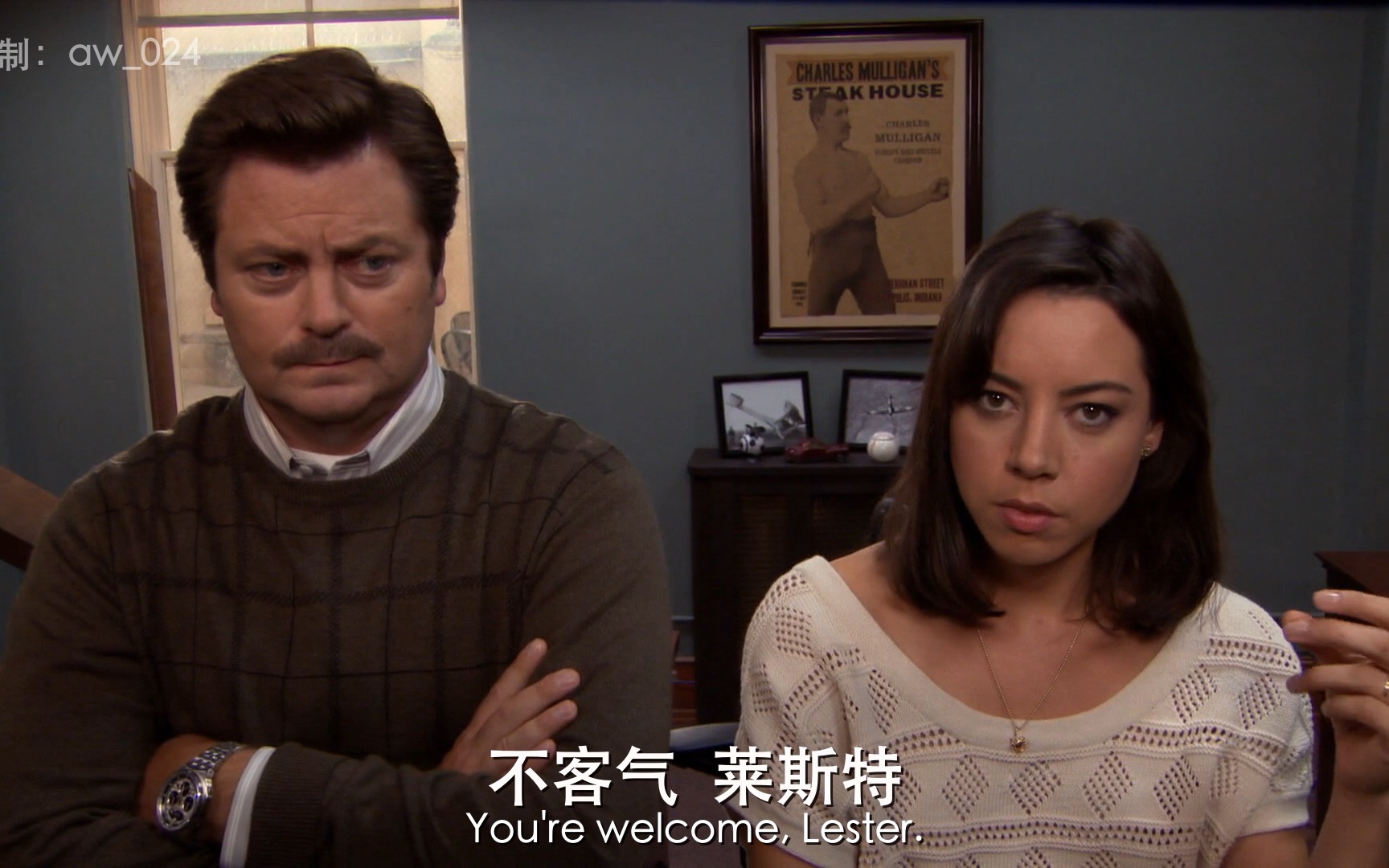 [图]【Parks and Rec】社交指南：故意叫错对方名字 | 公园与游憩