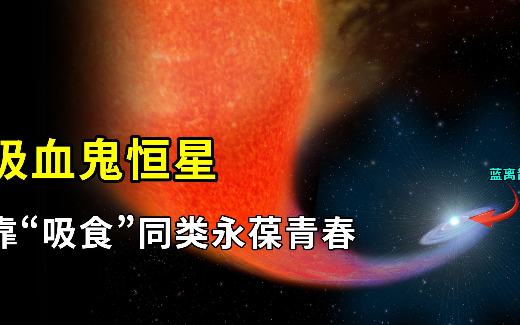 [图]6分钟了解”吸血鬼”恒星——蓝离散星，靠吸食同类永葆青春！