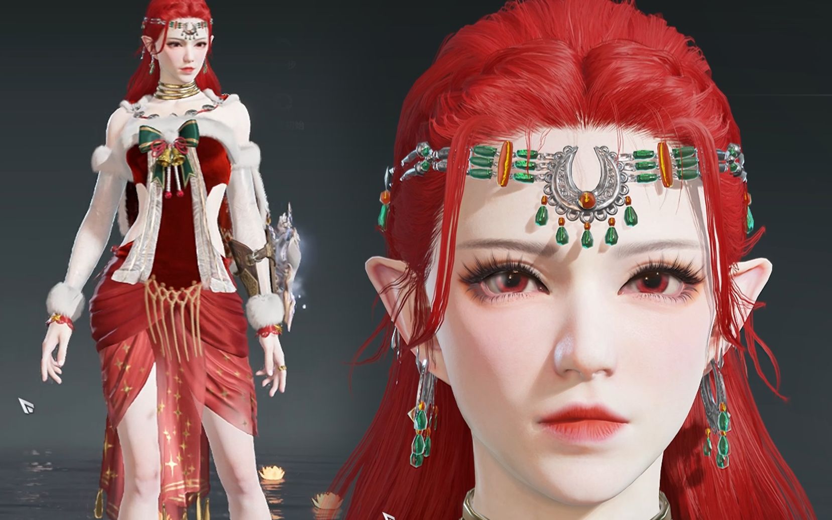 【永劫无间】迦南捏脸,绯色小姐姐