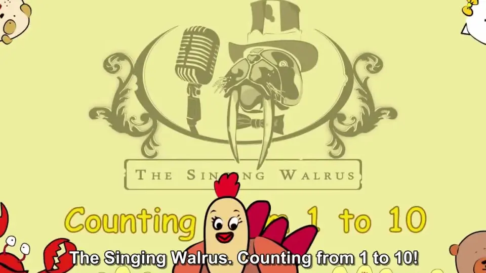 全英语零基础必刷牛娃英语启蒙入门神作】《The Singing Walrus》会唱歌