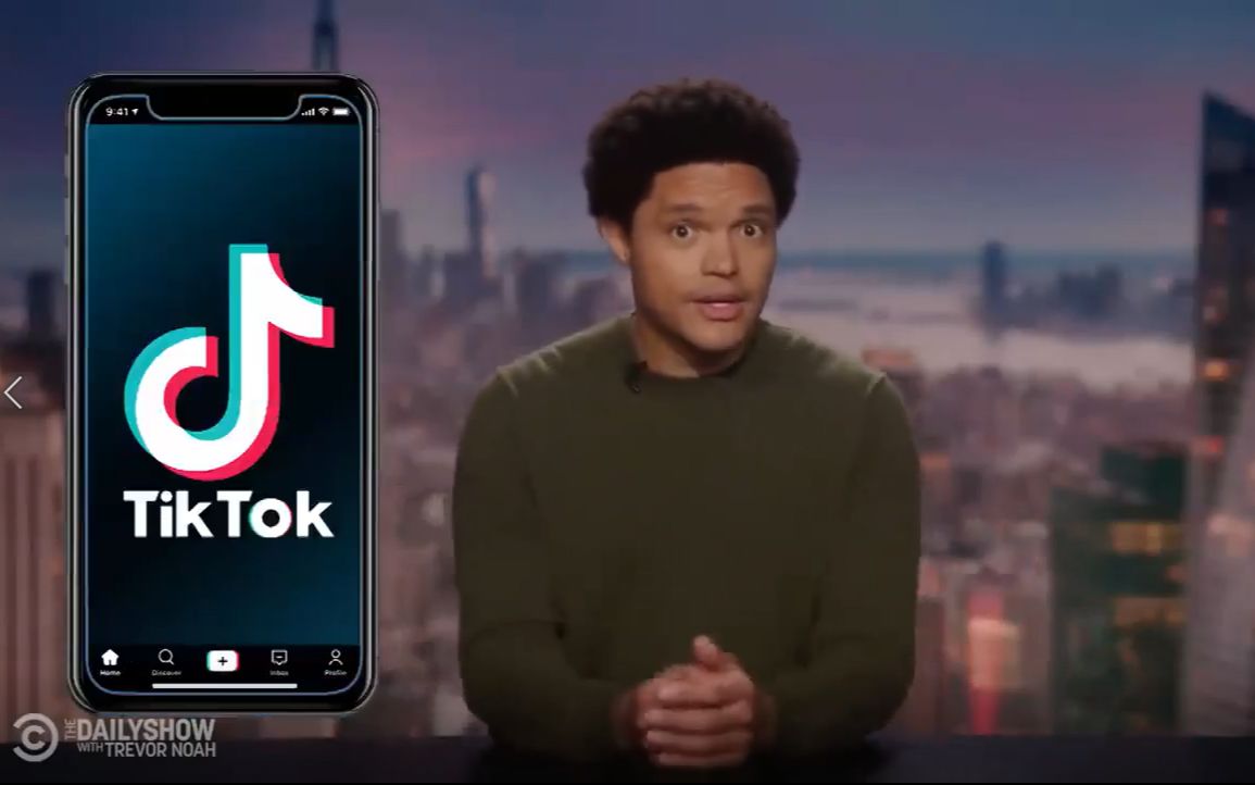 [图]Tiktok 奶头乐 降智老美 功不可没【The Daily Show】