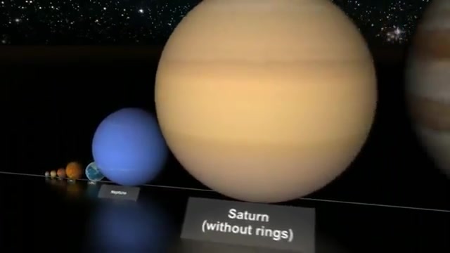 [图]让我们谈谈宇宙中星球的大小