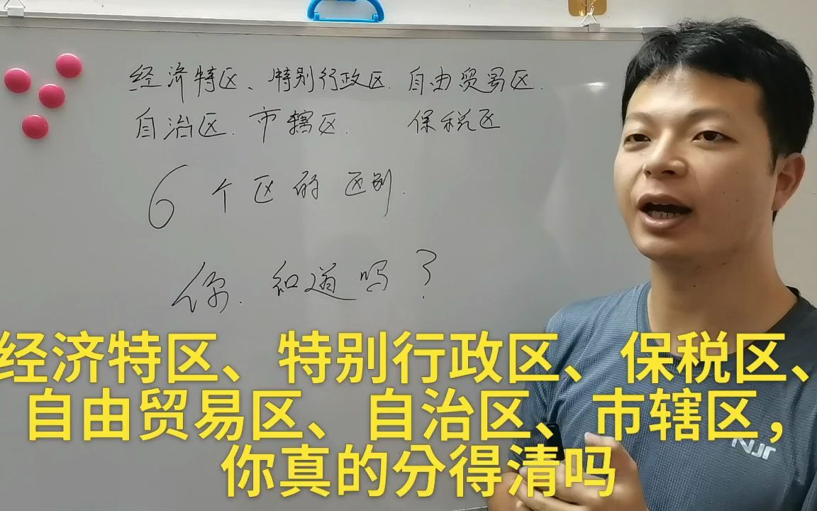 [图]经济特区、保税区、自由贸易区、行政区、自治区、市辖区等你分的清吗？