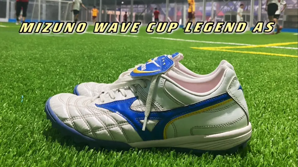 日系袋鼠皮TF足球鞋】美津浓MIZUNO WAVE CUP LEGEND AS足球鞋赏析评测_ 