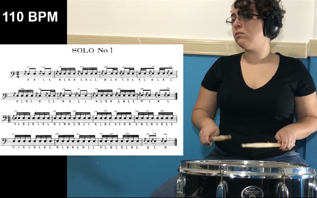 [图]Solo 1 - Charley Wilcoxon - 150 Rudimental Solos (Fast and Slow)