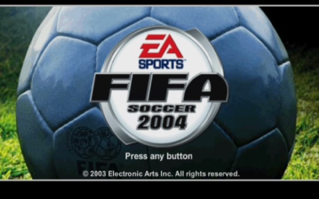 [图]PS2《FIFA2004：国际足球联盟(美版)》游戏演示