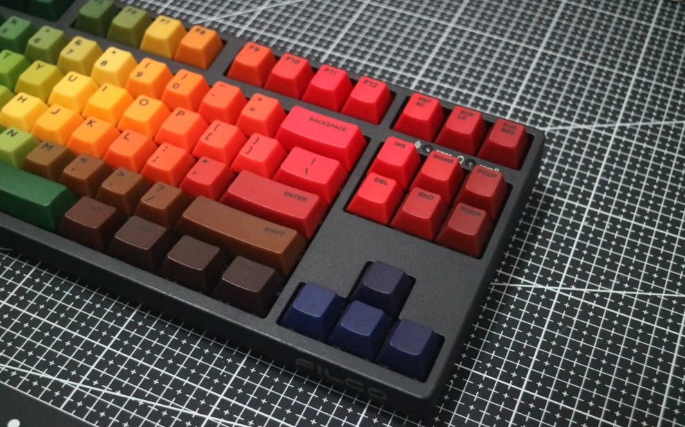 filco87,ttc金粉轴