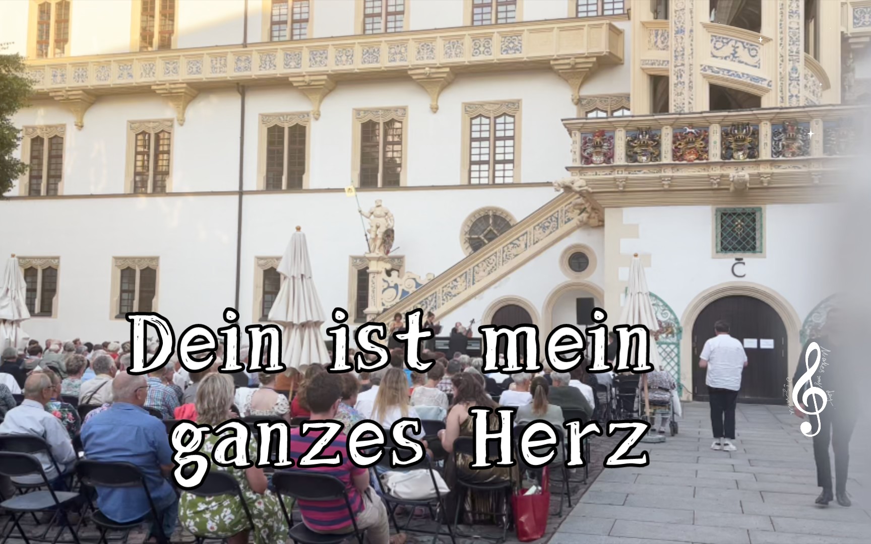 [图]【室外音乐会】Dein ist mein ganzes Herz 你是我心中的一切 轻歌剧 Operette 男高音