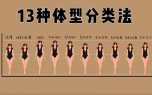 Tải video: 【科普】最完整的13种体型分类｜看看你属于哪一类？｜kibbe 体型分析Ep.1